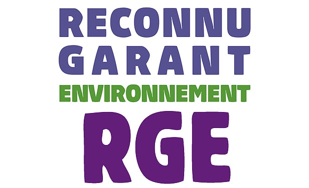 Logo RGE Reconnu garant de l'environnement